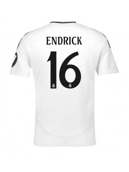 Real Madrid Endrick #16 Domaci Dres 2024-25 Kratak Rukavima